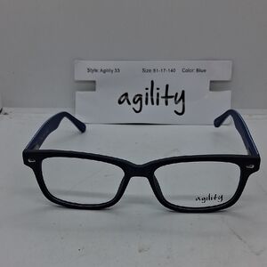 NWT Rxable Agility33 Blue Eyeglass Frames Unisex